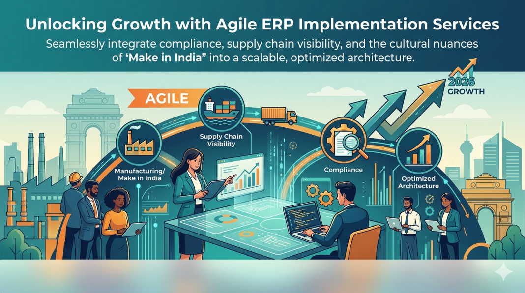 A team of Indian data analysts and business process consultants collaborating on a large, complex ERP implementation project map